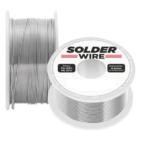 Solder Wire 5 Pack Rosin Core Flux Soldering Wire 63/37 63% Tin (Sn)37% Lead (Pb) 1 pc 50 gms 5 Core solder wireRatings Best Deal (5 Pieces) - Image 3