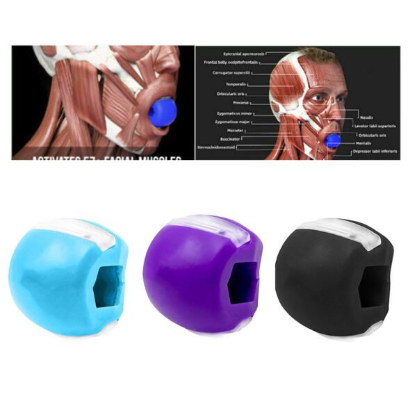 HOT NEW Jaw Exercise Rope Facial Toner and Exerciser Jaw Trainer Auxiliary Rope Fitness Balls Portable Fitness Tool - Image 9