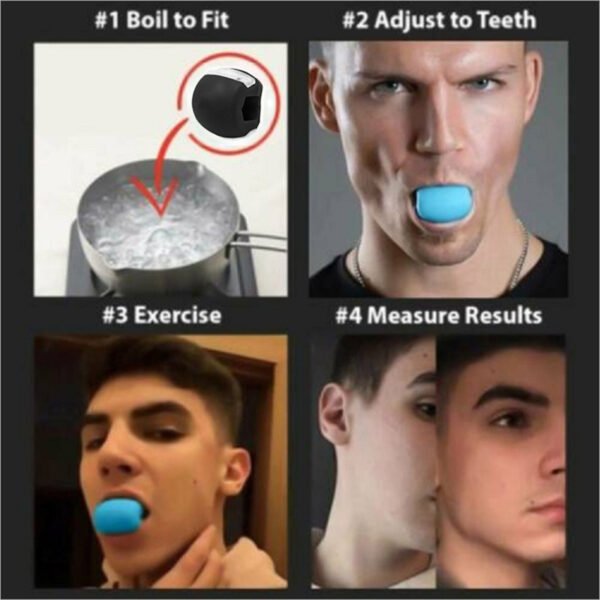 HOT NEW Jaw Exercise Rope Facial Toner and Exerciser Jaw Trainer Auxiliary Rope Fitness Balls Portable Fitness Tool - Image 14
