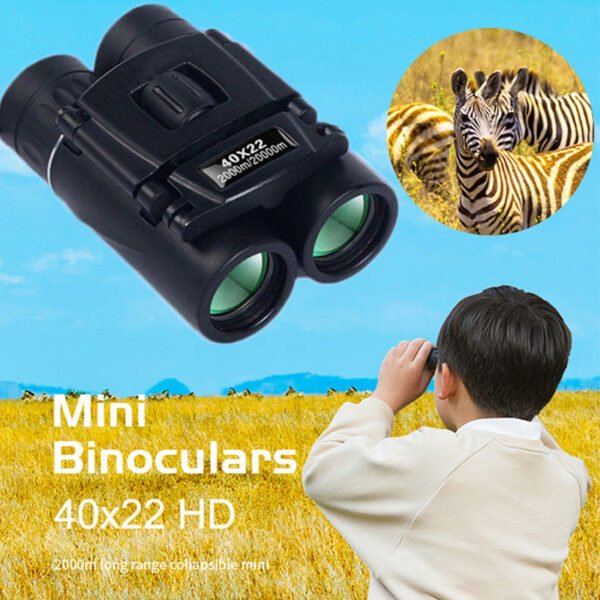 40x22 HD Powerful Binoculars 2000M Long Range Folding Mini Telescope BAK4 FMC Optics For Hunting Sports Outdoor Camping Travel - Image 5