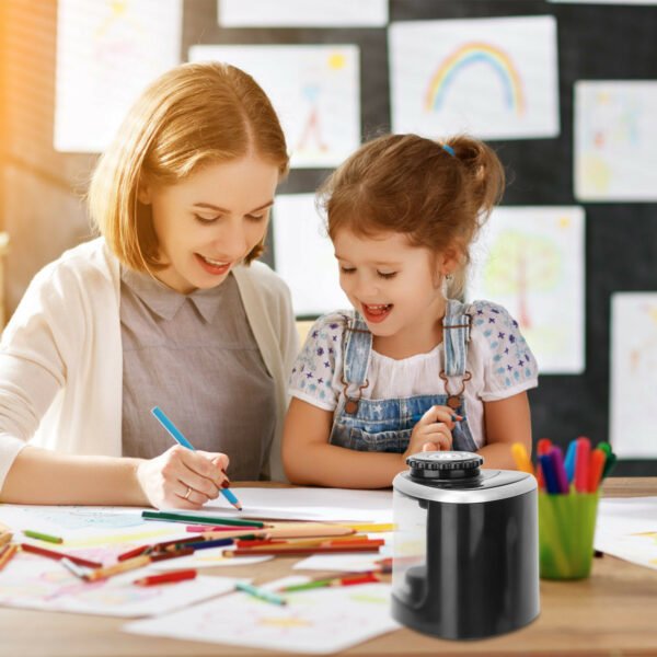 Electric Pencil Sharpener Auto Manual Pencil Sharpener Pencil Sharpener Battery Powered Pencil Sharpener - Image 8