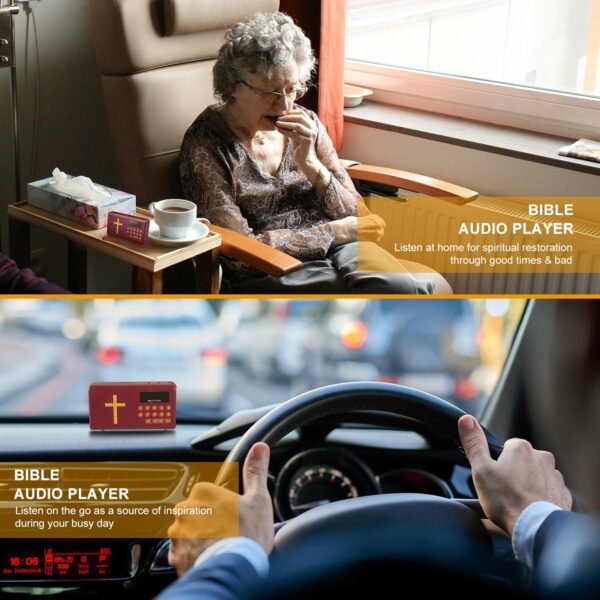 Talking Bible Audio Bible Player English King James Version Bible Reading Player Electronic Bible Talking - Image 4