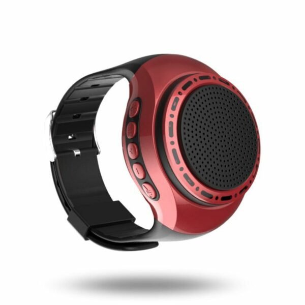 New Watch Bluetooth Speaker Outdoor Portable Display Hands-free Call FM Radio Function Supports TF Card Playback Caixa De Som - Image 5
