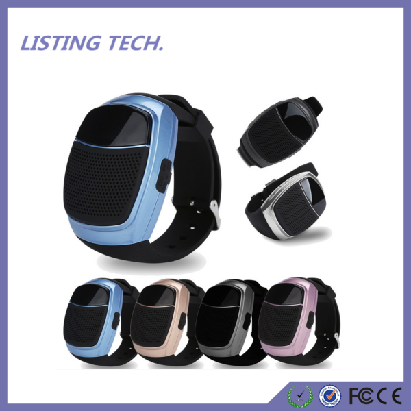 New Watch Bluetooth Speaker Outdoor Portable Display Hands-free Call FM Radio Function Supports TF Card Playback Caixa De Som - Image 6