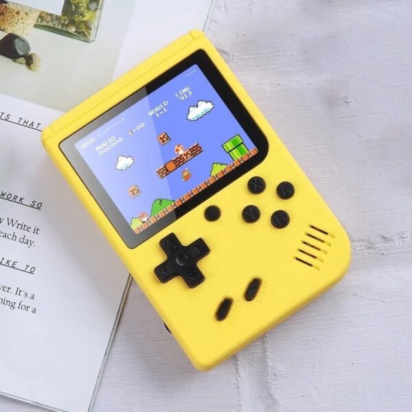 Retro Handheld Game Console; Portable Video Game Console For Children With 400 Classical FC Games 3.0-Inch Screen 1020mAh Rechargeable Battery Support For TV Connection And Two Players - Image 14