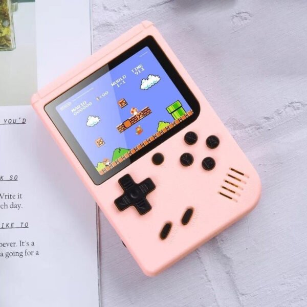 Retro Handheld Game Console; Portable Video Game Console For Children With 400 Classical FC Games 3.0-Inch Screen 1020mAh Rechargeable Battery Support For TV Connection And Two Players - Image 21