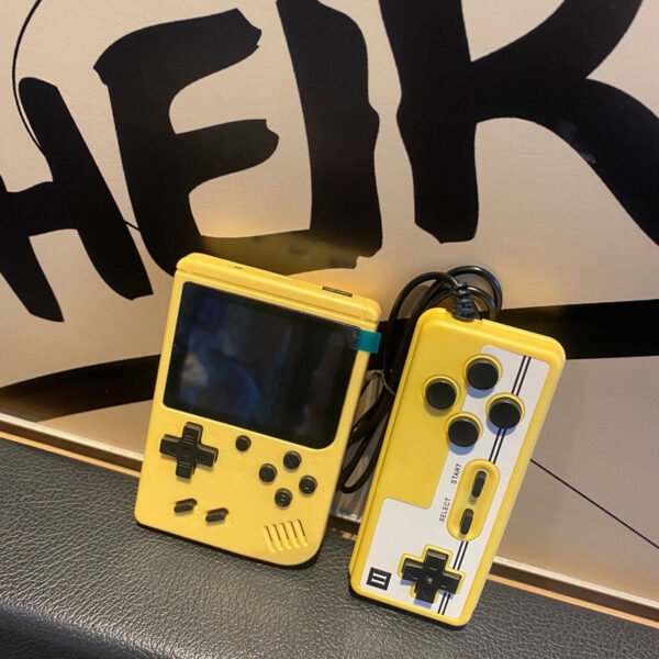 Retro Handheld Game Console; Portable Video Game Console For Children With 400 Classical FC Games 3.0-Inch Screen 1020mAh Rechargeable Battery Support For TV Connection And Two Players - Image 62