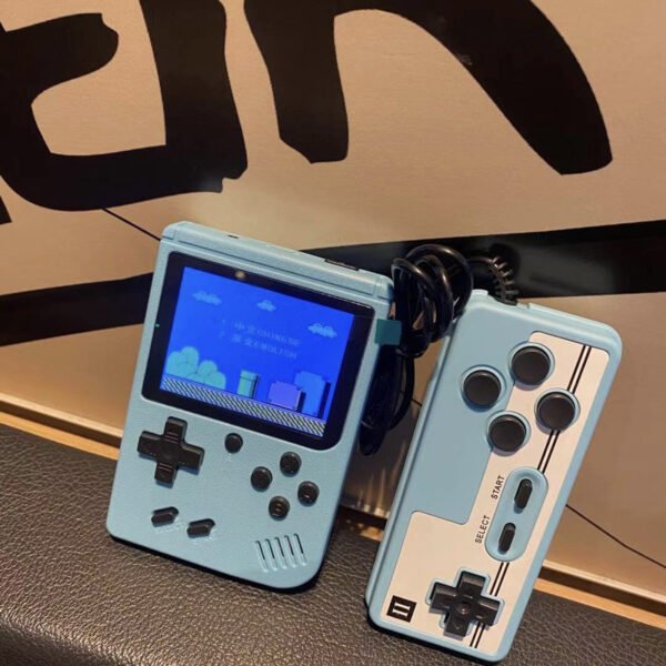 Retro Handheld Game Console; Portable Video Game Console For Children With 400 Classical FC Games 3.0-Inch Screen 1020mAh Rechargeable Battery Support For TV Connection And Two Players - Image 52