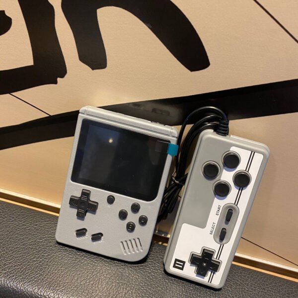 Retro Handheld Game Console; Portable Video Game Console For Children With 400 Classical FC Games 3.0-Inch Screen 1020mAh Rechargeable Battery Support For TV Connection And Two Players - Image 54