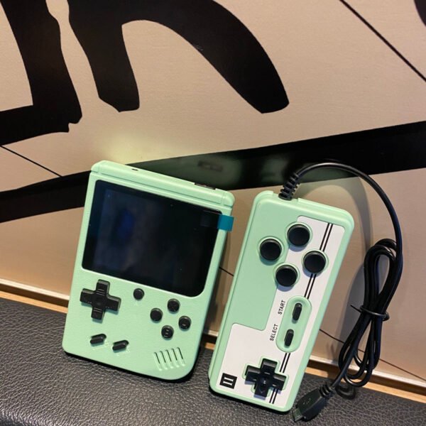 Retro Handheld Game Console; Portable Video Game Console For Children With 400 Classical FC Games 3.0-Inch Screen 1020mAh Rechargeable Battery Support For TV Connection And Two Players - Image 49