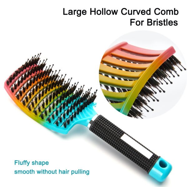 Hair Scalp Massage Comb Hairbrush Relief Stress Men Women Wet Curly Detangle Hair Brush For Salon Hairdressing Styling Hair Care - Image 79