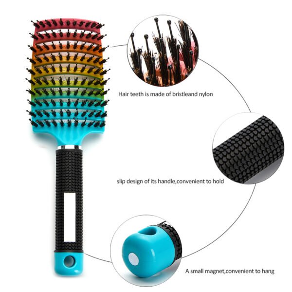 Hair Scalp Massage Comb Hairbrush Relief Stress Men Women Wet Curly Detangle Hair Brush For Salon Hairdressing Styling Hair Care - Image 81