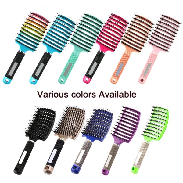 Hair Scalp Massage Comb Hairbrush Relief Stress Men Women Wet Curly Detangle Hair Brush For Salon Hairdressing Styling Hair Care - Image 83
