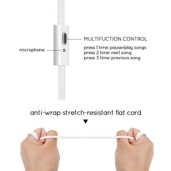 Earphone 3.5mm Wired Headset Earbuds Earphones Sport Headset with MIC for iPhone Xiaomi Earphone Fone De Ouvido for Meizu Huawei - Image 11