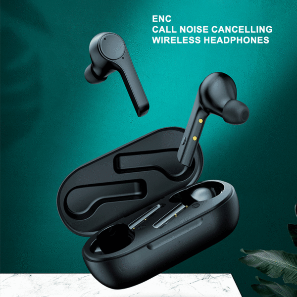 Garyway H2 Bluetooth 5.0 Headphones ENC Noice Canceling Earbuds With Mics 620mAh Battery Earphones Smart Touch Control Headsets - Image 3