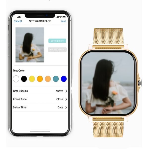 Smart Watch HD Custom Dial Touch Screen Wireless Music - Image 4