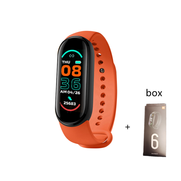 M6 Smart Bracelet Men Fitness Smart Wristband Women Sports Tracker Smart Watch Play Music Bracelet M6 Band For Adriod IOS - Image 19