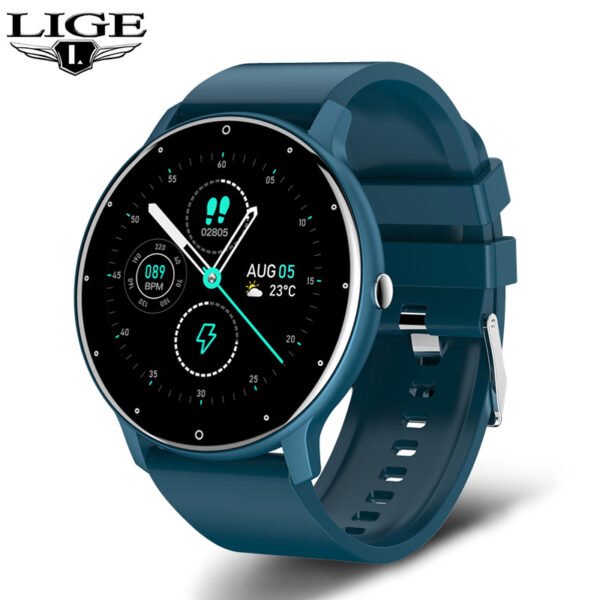 New Smart Watch Men Full Touch Screen Sport Fitness Watch IP67 Waterproof Bluetooth For Android ios smartwatch Men+box - Image 11
