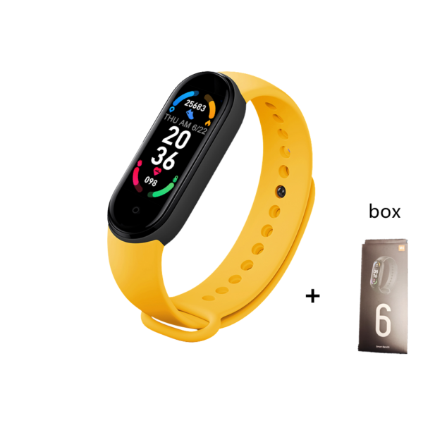 M6 Smart Bracelet Men Fitness Smart Wristband Women Sports Tracker Smart Watch Play Music Bracelet M6 Band For Adriod IOS - Image 7