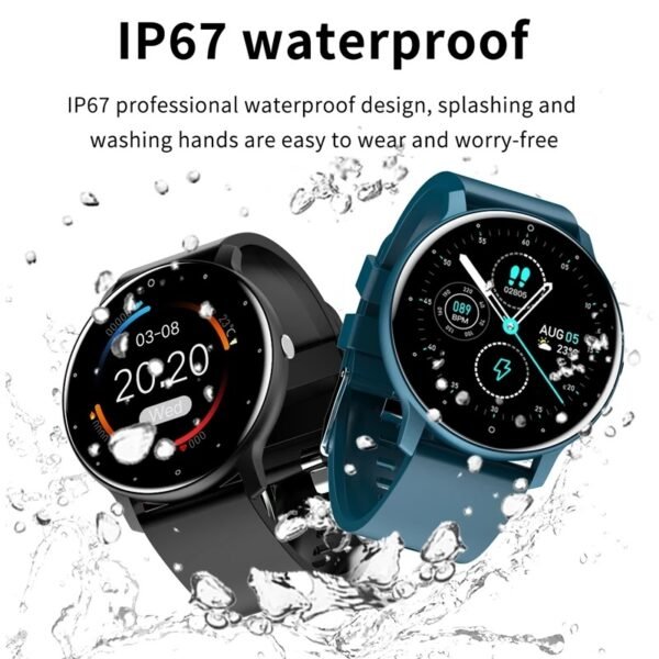 New Smart Watch Men Full Touch Screen Sport Fitness Watch IP67 Waterproof Bluetooth For Android ios smartwatch Men+box - Image 8