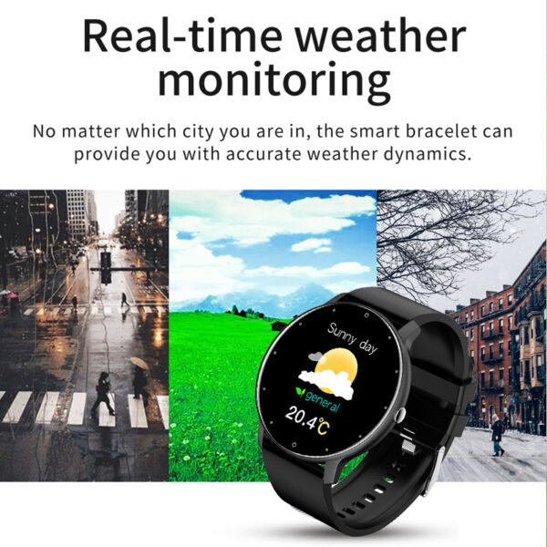 New Smart Watch Men Full Touch Screen Sport Fitness Watch IP67 Waterproof Bluetooth For Android ios smartwatch Men+box - Image 9