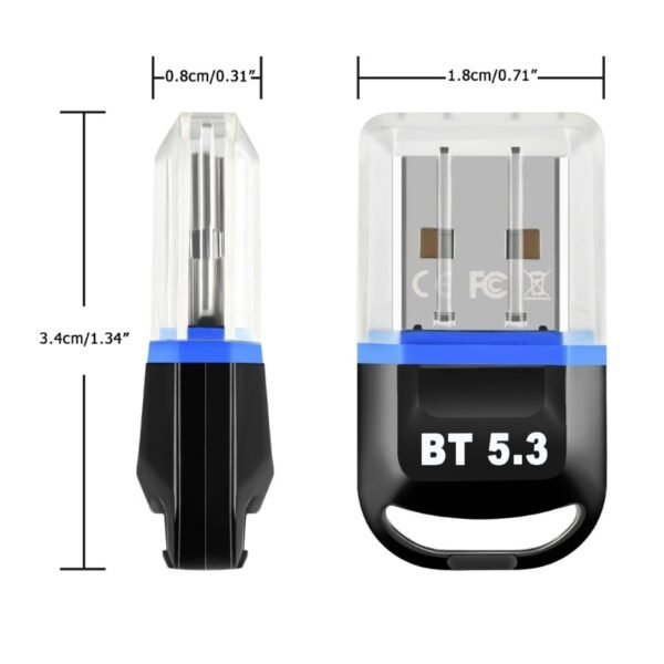 Bluetooth-compatible Adapter Wireless Dongle Usb Receiver for Desktop Computer Laptop Wireless Mouse Headset - Image 14