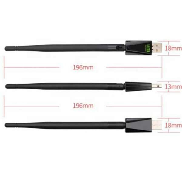 USB WIFI Adapter Free Driver 11n 5dBi Antenna 150Mbps Computer Network Card Windows Xp Win Vista Win 7 Win 8.1 Win 10 Mac Os X - Image 5