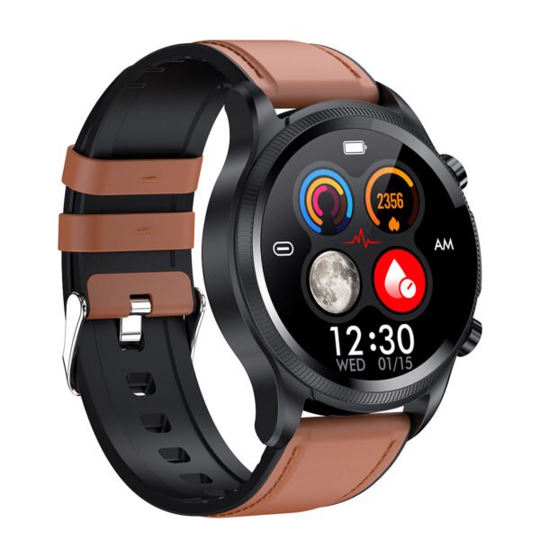 E400 non-invasive blood glucose ECG+PPG temperature blood pressure blood oxygen heart rate temperature intelligent health watch - Image 7