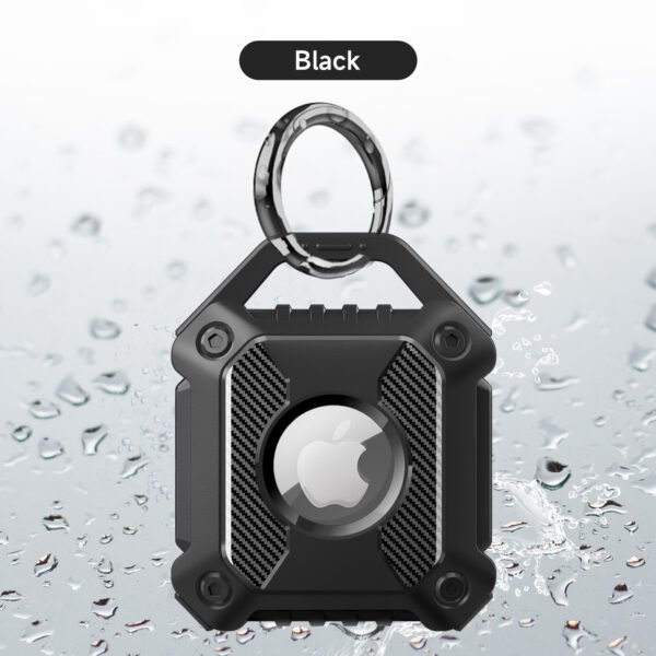 Waterproof Airtag Keychain Holder Case; Screw Full Cover Compatible For Apple Air Tag Tracker Key Ring Anti-Scratch Anti-Lost Cover - Image 4