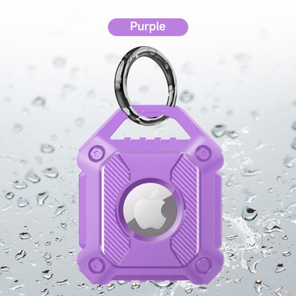 Waterproof Airtag Keychain Holder Case; Screw Full Cover Compatible For Apple Air Tag Tracker Key Ring Anti-Scratch Anti-Lost Cover - Image 9