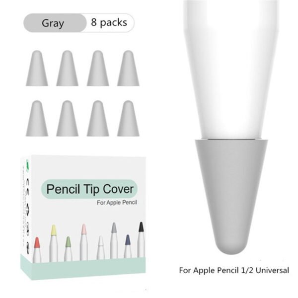 Silicone Replacement Tip Case For Apple Pencil 1/2 Touchscreen Stylus Pen Case Nib Protective Cover Skin For Apple Pencil - Image 48