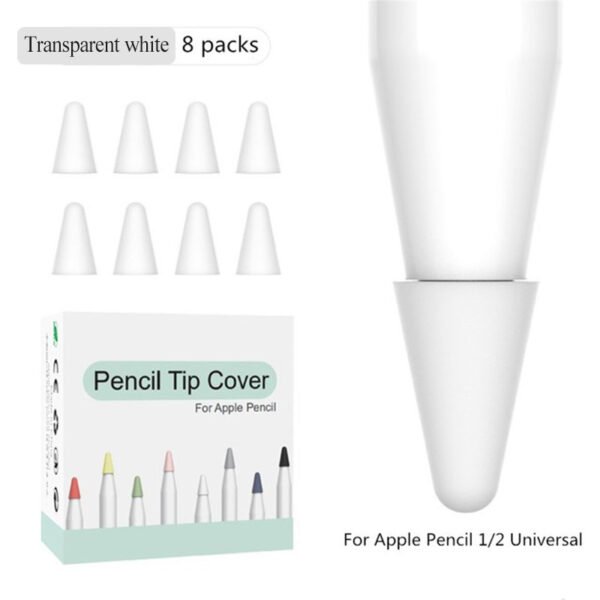 Silicone Replacement Tip Case For Apple Pencil 1/2 Touchscreen Stylus Pen Case Nib Protective Cover Skin For Apple Pencil - Image 43