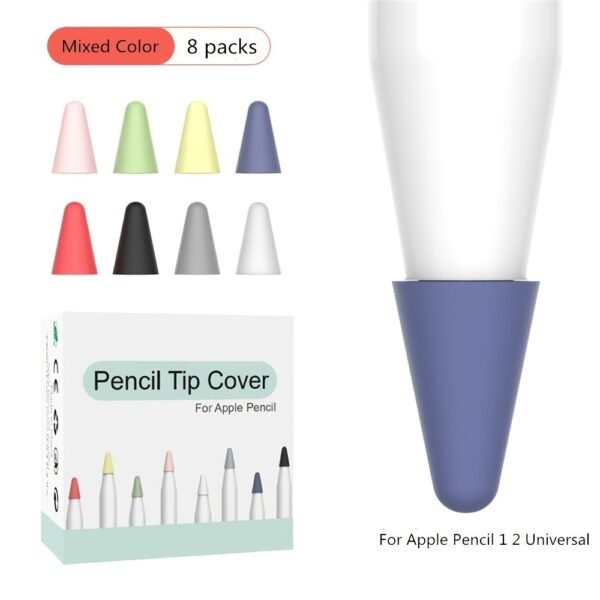 Silicone Replacement Tip Case For Apple Pencil 1/2 Touchscreen Stylus Pen Case Nib Protective Cover Skin For Apple Pencil - Image 47