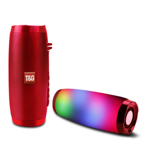 Wireless Speaker; Waterproof Speaker With Colorful LED Light; Portable Outdoor 3D Stereo Bass Luminous Speaker - Image 21