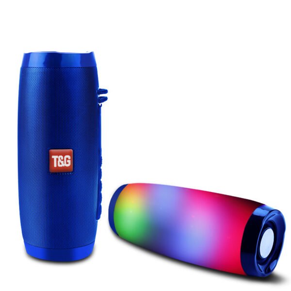 Wireless Speaker; Waterproof Speaker With Colorful LED Light; Portable Outdoor 3D Stereo Bass Luminous Speaker - Image 2