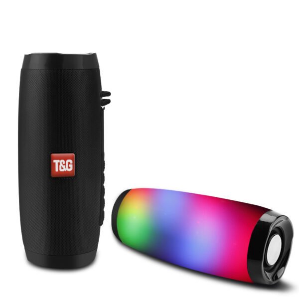 Wireless Speaker; Waterproof Speaker With Colorful LED Light; Portable Outdoor 3D Stereo Bass Luminous Speaker - Image 4