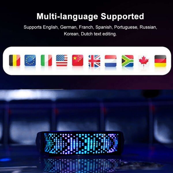 LED Glasses Bluetooth Luminous Rave Party SunGlasses Electronic Festival Light Up Glasses DJ Halloween Decor Birthday Party Prop - Image 6
