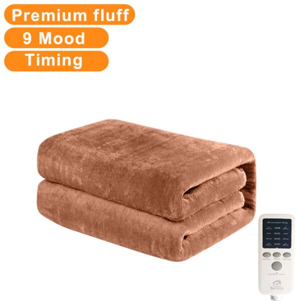 1.8m Flannel Electric Blanket Thicker Heater Heated Blanket Mattress Double Body Heating Blankets Thermostat Winter Body Warmer - Image 78