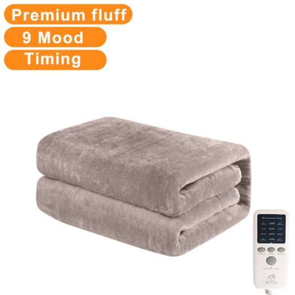 1.8m Flannel Electric Blanket Thicker Heater Heated Blanket Mattress Double Body Heating Blankets Thermostat Winter Body Warmer - Image 36