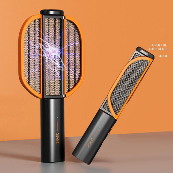 Foldable Portable Mosquito Swatter Safety Electric Shock Mosquito Killer Mute Home 365° UV Fly Trap Repellent Outdoor Bug Zapper - Image 9