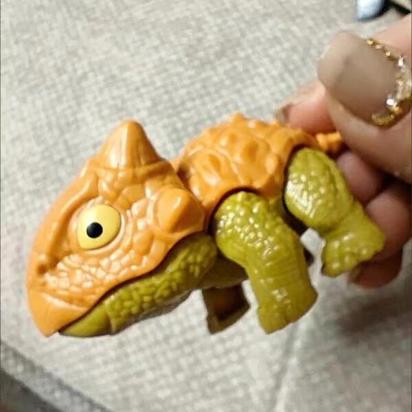 3pcs Finger Dinosaur Tricky Tyrannosaurus Model Biting Hand Fidget Jurassic Dino Toy for Children Kids Dino Movable Joints Gift - Image 6