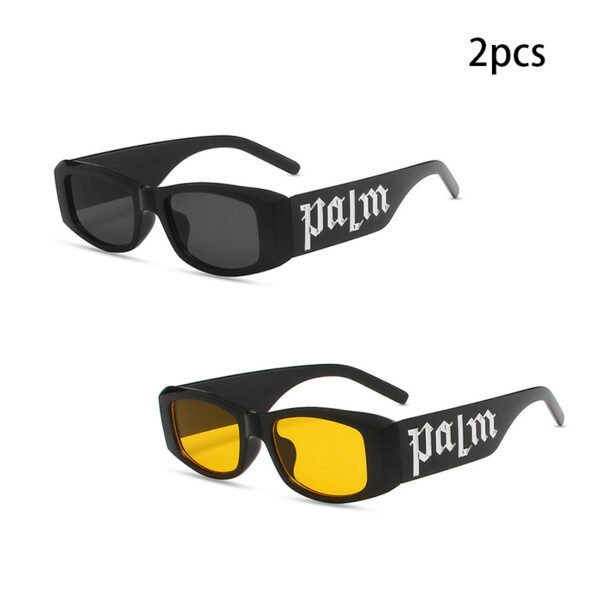 1/2pcs Vintage Small Frame Square Sunglasses Women Men Fashion Luxury Brand Designer Trend Punk Hip Hop Sun Glasses Female UV400 - Image 8