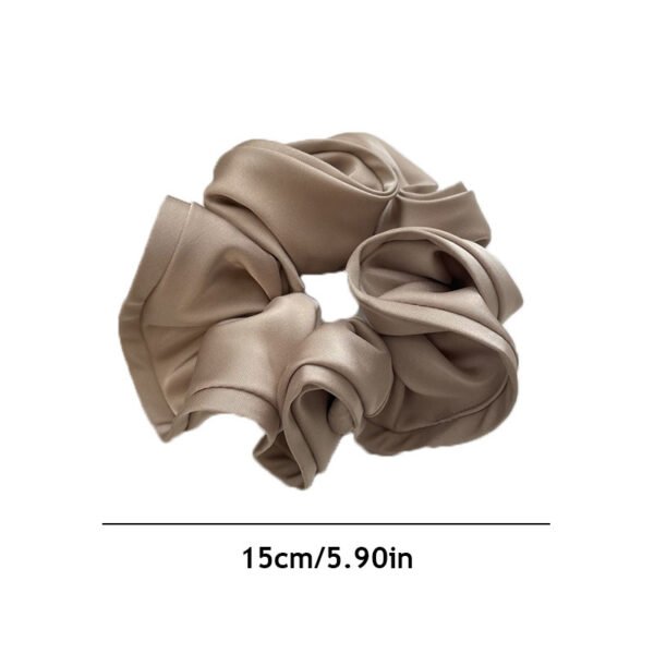 1/2/3pc Silk Oversized Scrunchies Women Elastic Hair Bands Ponytail Holder Rubber Band Elegant Satin Hair Rope Hair Accessory - Image 34