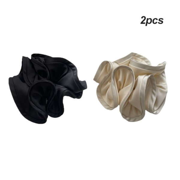 1/2/3pc Silk Oversized Scrunchies Women Elastic Hair Bands Ponytail Holder Rubber Band Elegant Satin Hair Rope Hair Accessory - Image 42