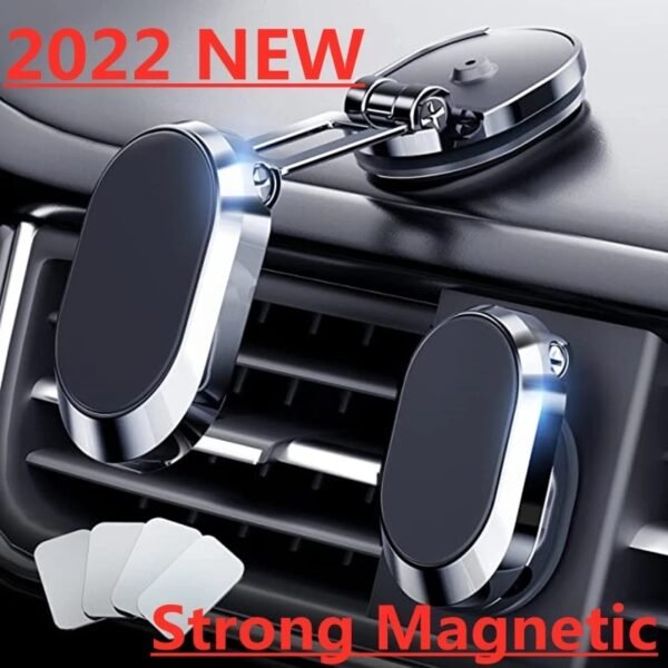 Magnetic Car Phone Holder Magnet Smartphone Mobile Stand Cell GPS For iPhone 14 13 12 11 X Pro Max Xiaomi Mi Huawei Samsung LG - Image 9