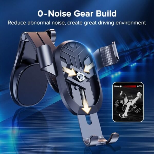 QOOVI Car Phone Holder Stand Cellphone Mount Gravity No Magnetic Support For iPhone 13 Pro Xiaomi Mi11 Samsung S21 Huawei - Image 5
