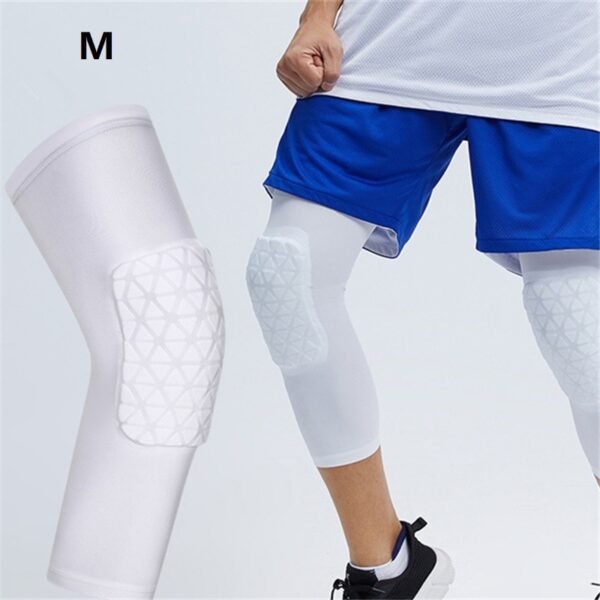 Basketball Knee Pads Protector Compression Sleeve Honeycomb Foam Brace Anti-collision Kneepad Fitness Gear Volleyball Support - Image 2