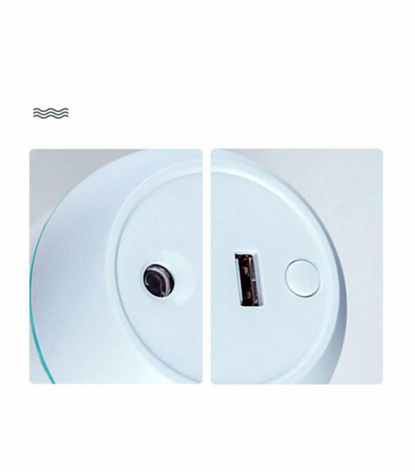 250ML Mini Ultrasonic Air Humidifier Aroma Essential Oil Diffuser For Home Car USB Fogger Mist Maker with LED Night Lamp - Image 3