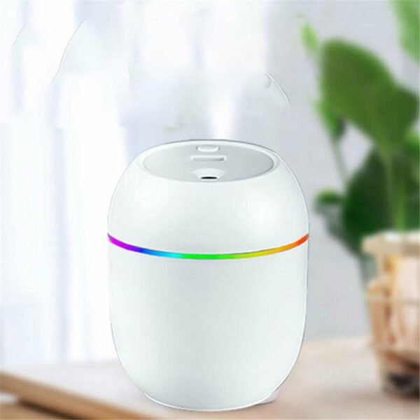 250ML Mini Ultrasonic Air Humidifier Aroma Essential Oil Diffuser For Home Car USB Fogger Mist Maker with LED Night Lamp - Image 4