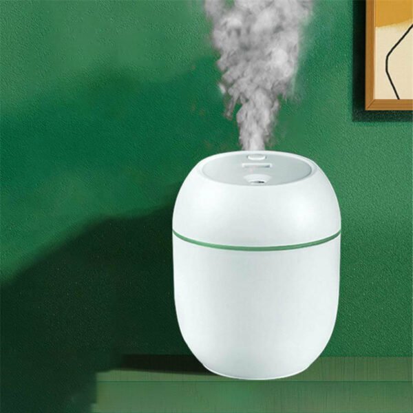 250ML Mini Ultrasonic Air Humidifier Aroma Essential Oil Diffuser For Home Car USB Fogger Mist Maker with LED Night Lamp - Image 5